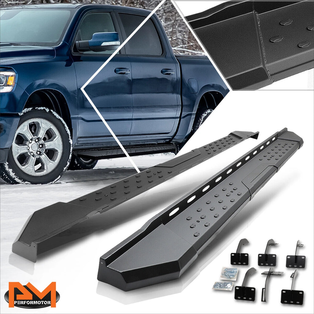 Set of 2 Powdercoated Side Step Bars for RAM 1500 Crew Cab (2019–2024)