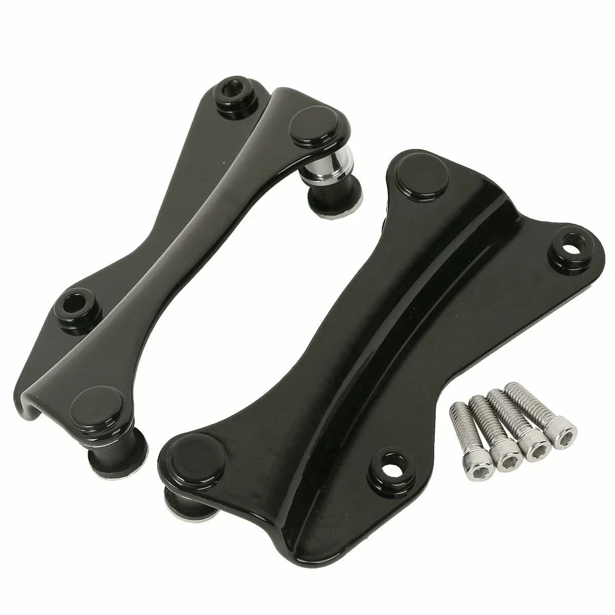 Detachable Sissy Bar Backrest Rack Docking Kit for Harley Touring (2014-2025)