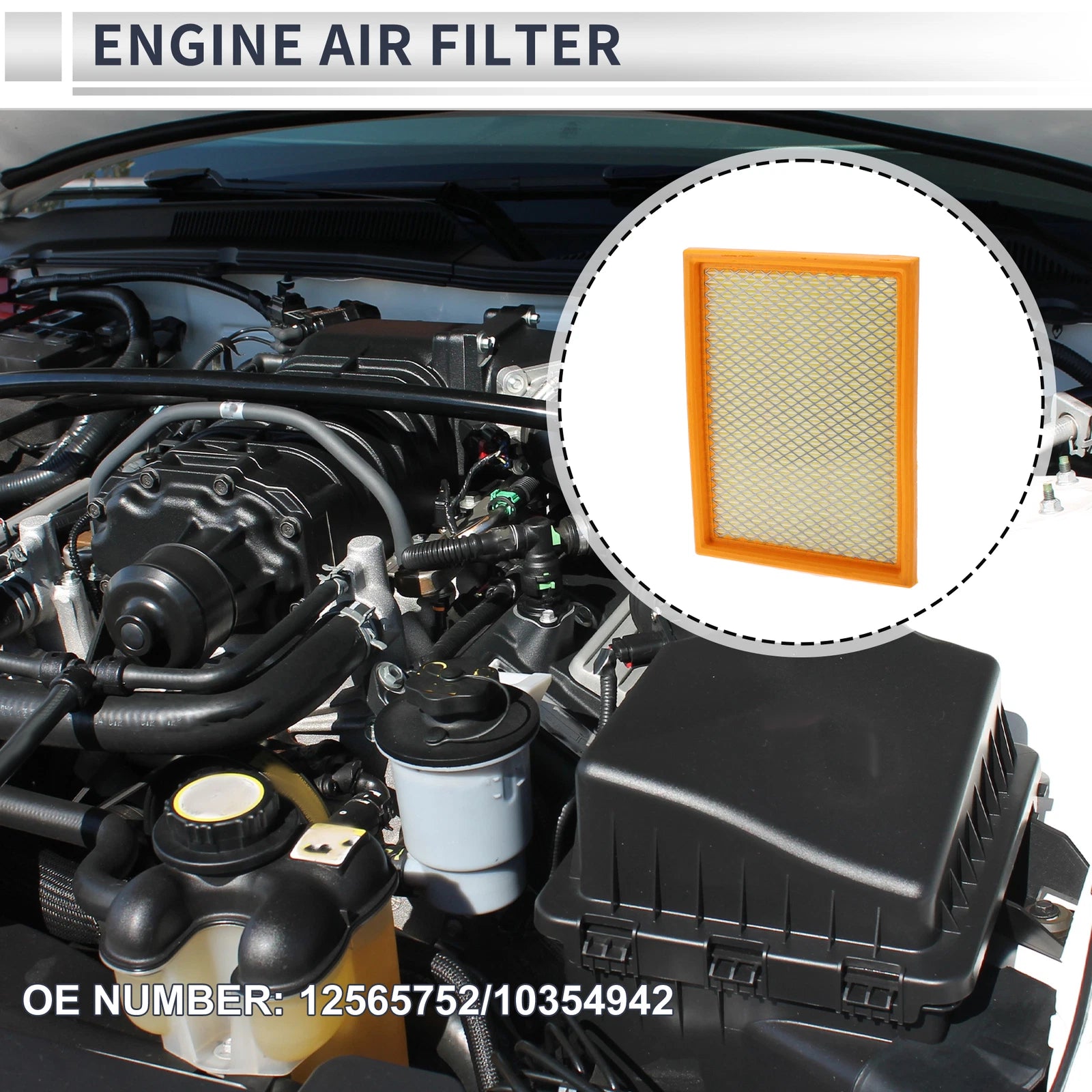 Engine Air Filter No. 12565752/10354942 for Chevrolet Uplander (2005–2008)