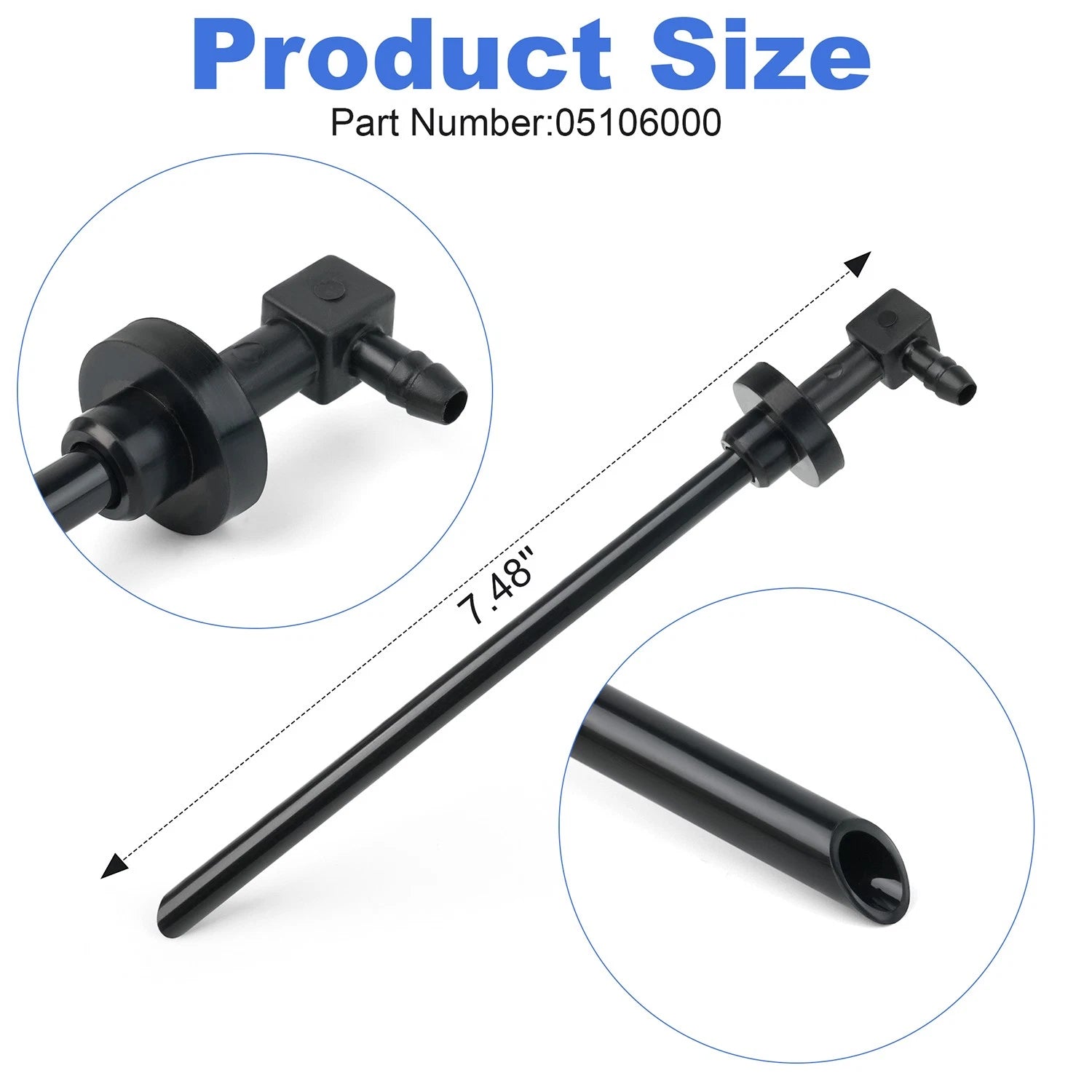 Fuel Pickup Assembly for Gravely & Ariens Zero Turn Mower (Replaces 05106000)