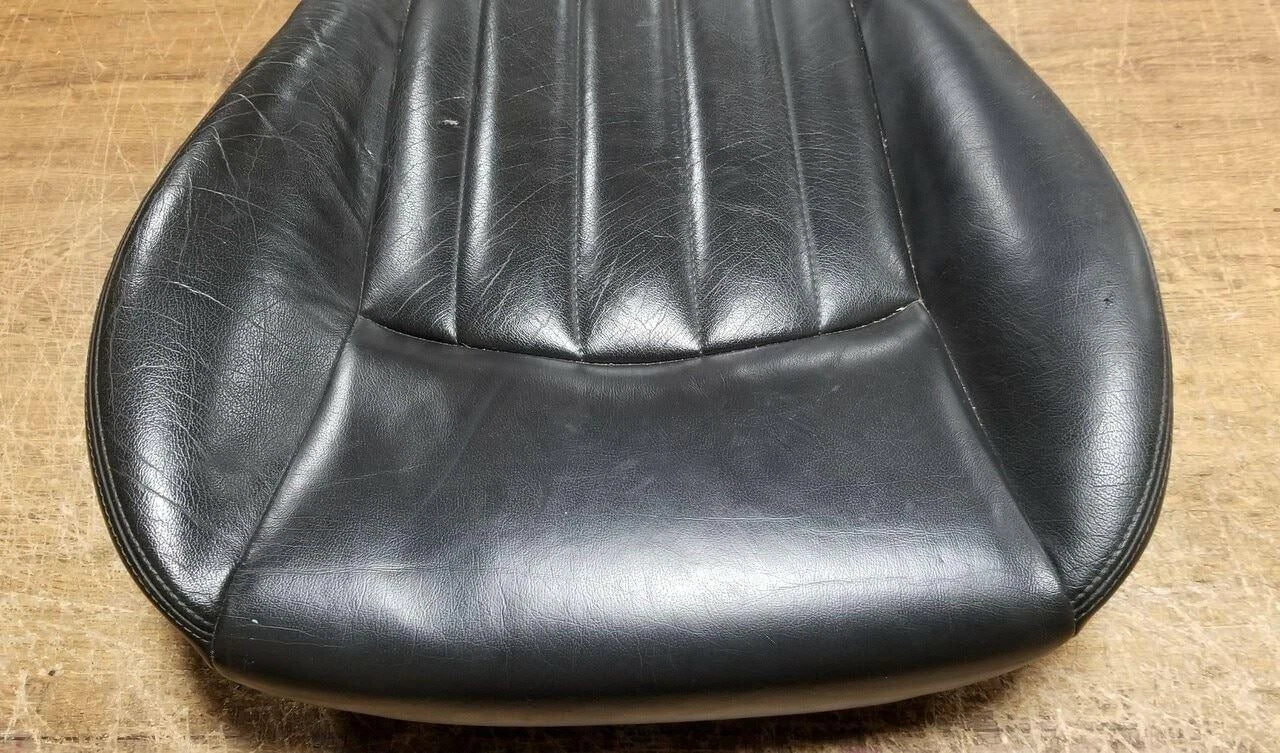 RH Seat Bottom for Jaguar X-Type (2002–2004) Black Leather with Heat