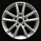 17x6.5 Factory Wheel Bright Sparkle Silver Replacement for 2011-2015 Dodge Caravan