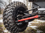 SuperATV Tubed Rear Lower Radius Arms for Can-Am Maverick X3 (2017–2023) - Red