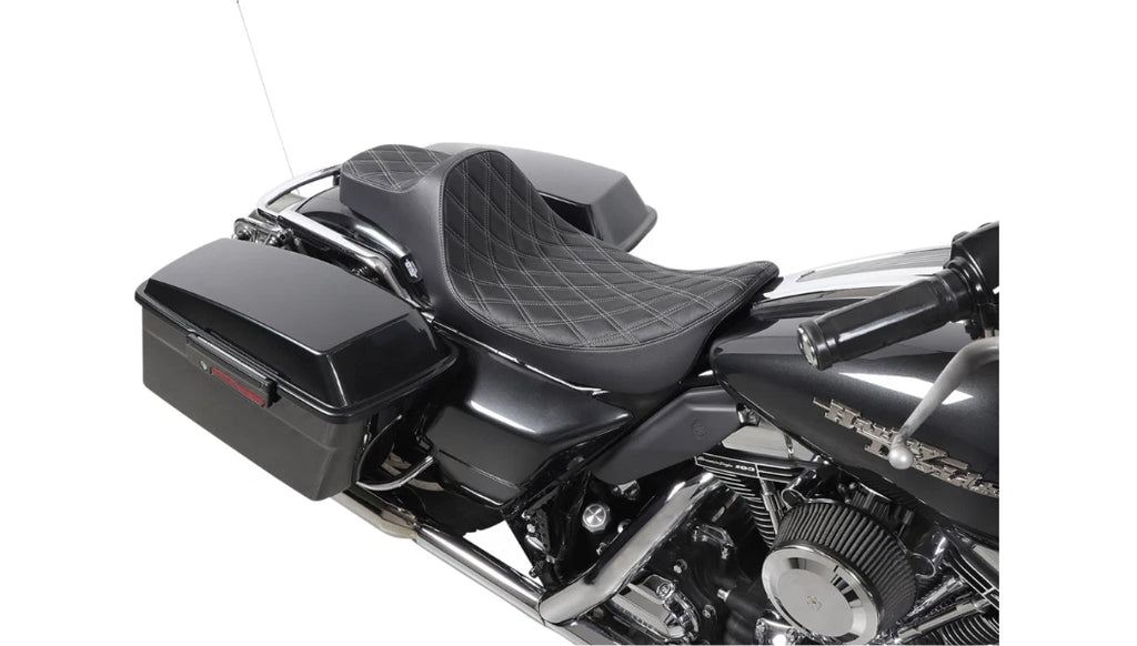 Extended Reach Predator III Seat for Harley FL