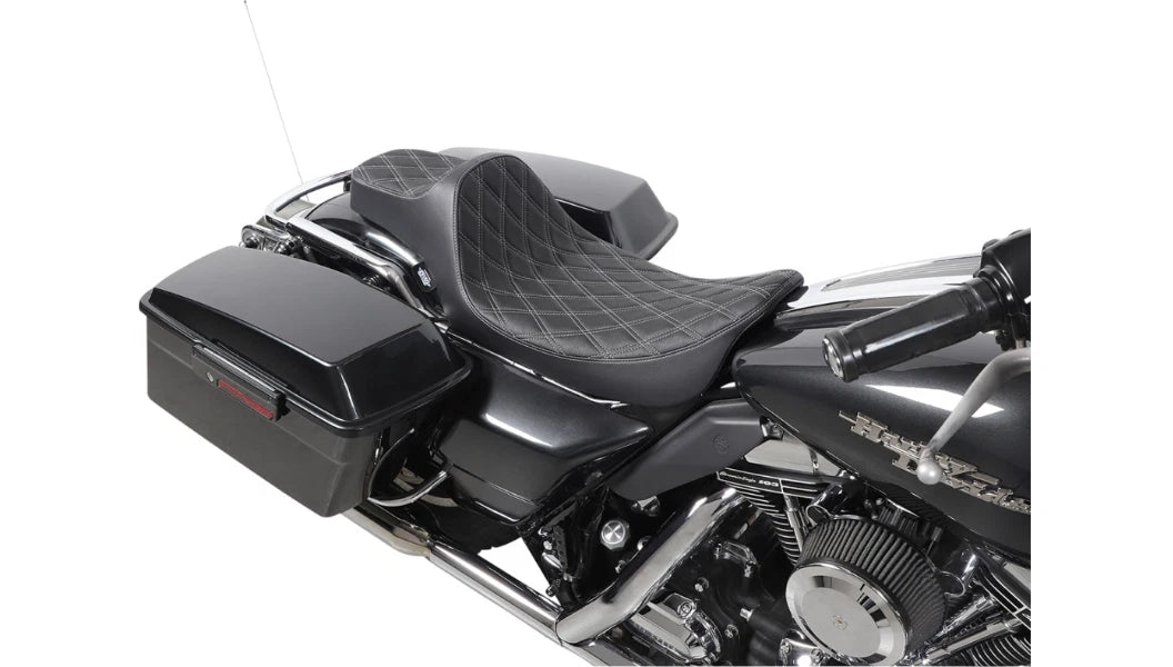 Extended Reach Predator III Seat for Harley FL