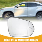 Right Side Rear View Mirror Glass No. 87931-0E250 for Lexus RX350 (2016–2022)