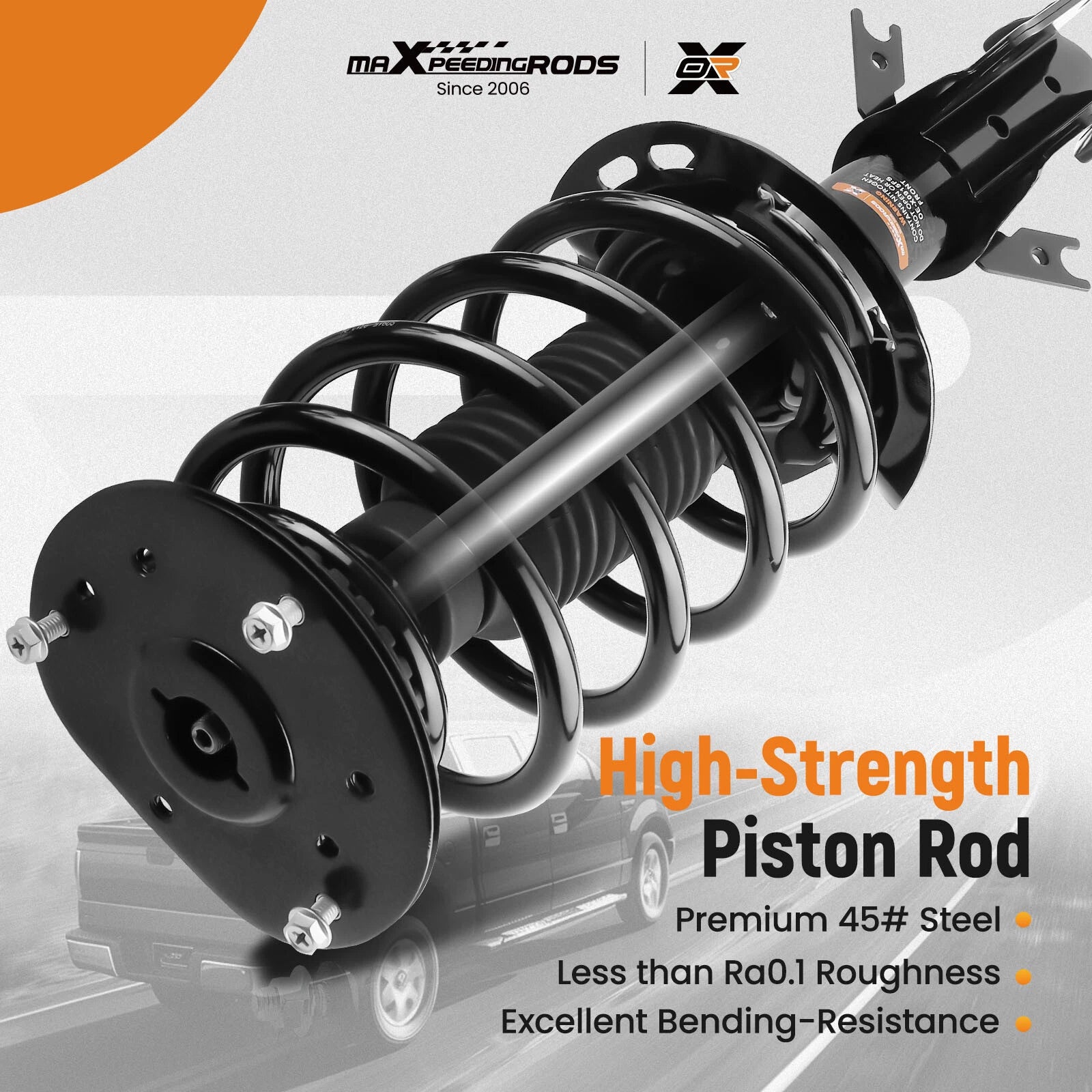 Front Shock Struts with Coil Spring Assembly for Ford Fusion (2013-2020)