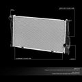 Aluminum Cooling Radiator DPI 2973 for BMW 1 Series M/135i/335i/Z4 (2007–2016)