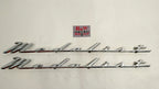 Fender Script Emblems Badge Ornament for Mercury Medalist (1956–1956)
