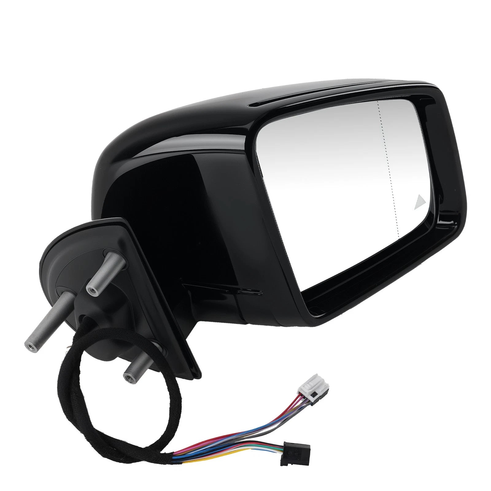 Right Side Mirror for Mercedes-Benz ML350 (2010-2012) Signal Memory Black