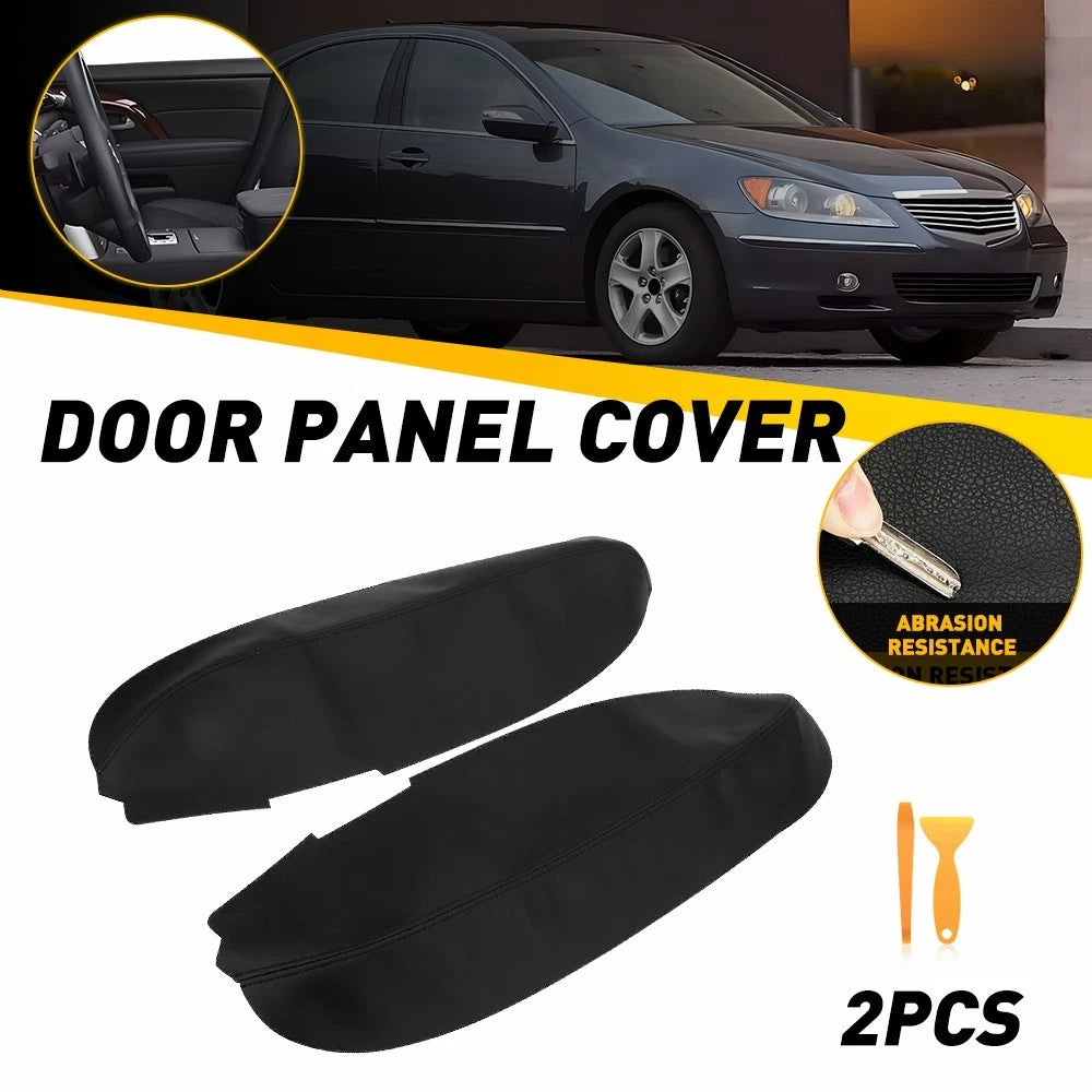 Pair Armrest Covers for Acura RL (2005–2012) - Front Door Panel EXV