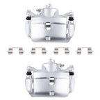 Pair Front Brake Calipers w/Bracket for Honda Accord (2003–2007) SLB19830