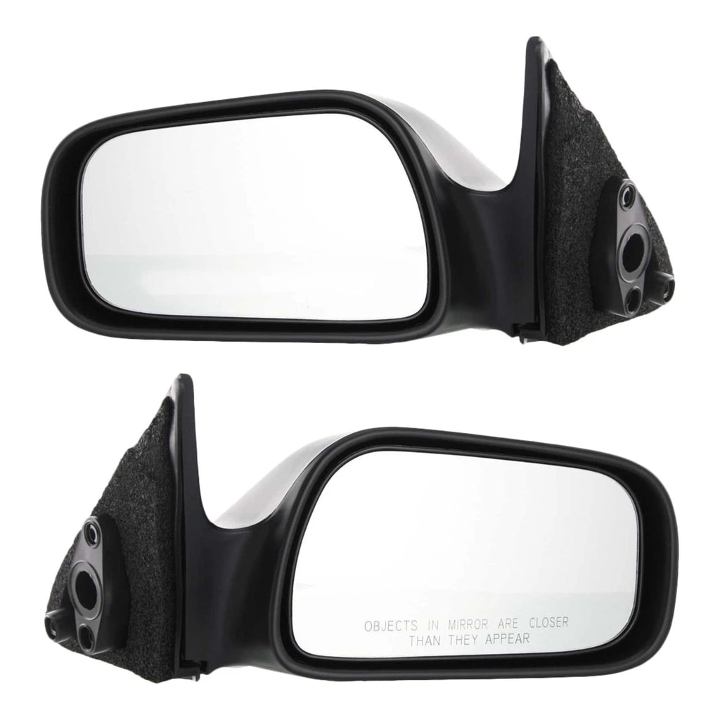 Set of 2 Manual Mirrors for Toyota Camry (1992–1996) Primed