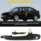 Outside Door Handle for Mazda 3 6 CX-7 CX-9 RX-8 (2004–2020) Black Left