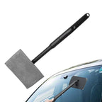 Glass Cleaner Tool with Detachable Handle for Cars (180° Rotation)