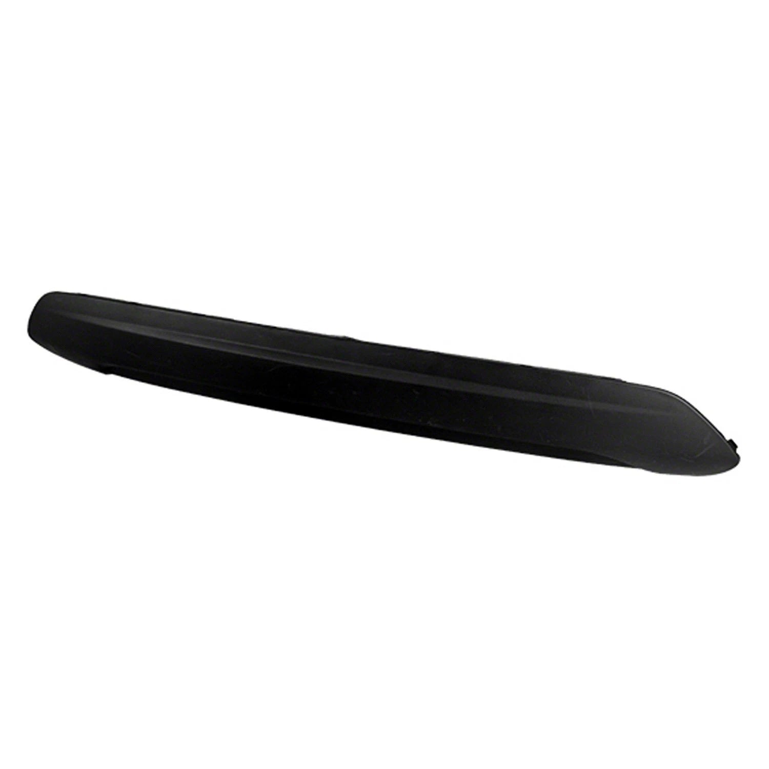 Replacement Gray Textured Polypropylene Rear Bumper Lower Valance