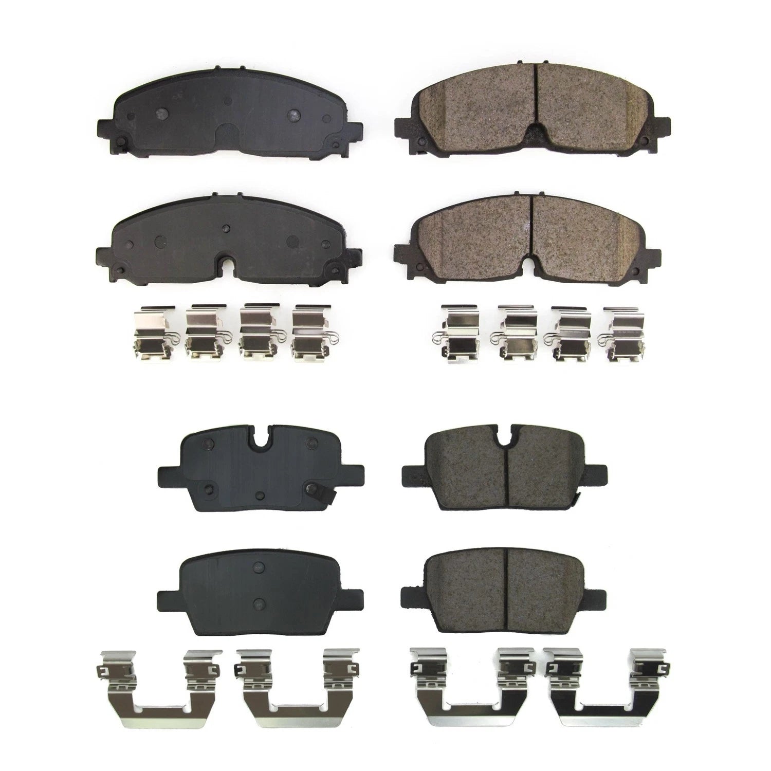 PowerStop Z17 Low-Dust Ceramic Disc Brake Pads Kit for XT5 Traverse (2017–2023)