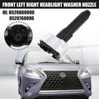 Front Left Right Headlight Washer Nozzles for Lexus GX460 (2014-2017)