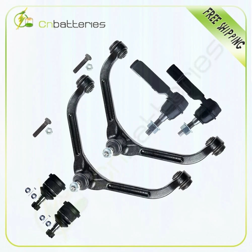 6pc Front Steering Ball Joints & Control Arms for Jeep Liberty (2005–2007)