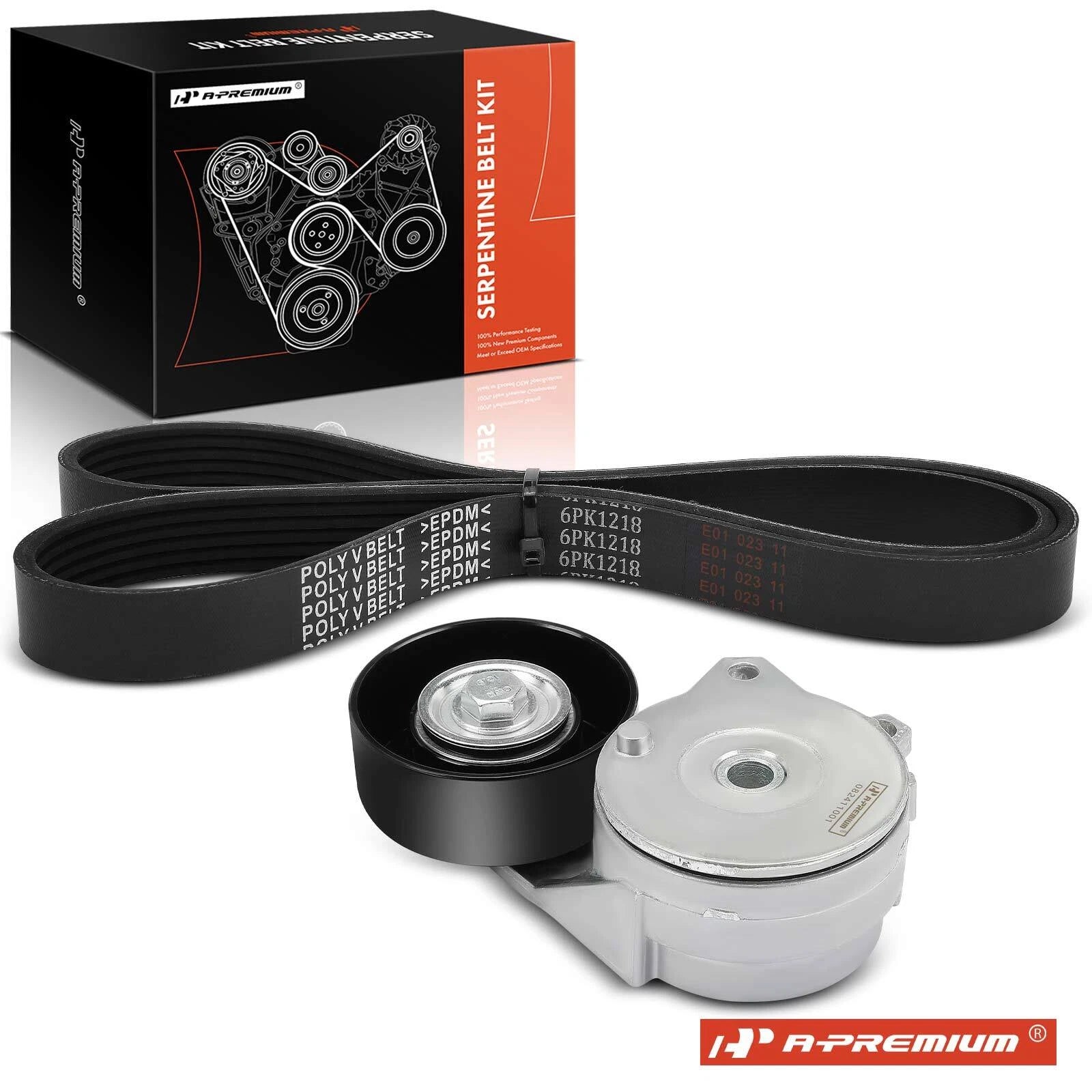 2X Serpentine Belt Drive Component Kit for Nissan Sentra (2013–2019)