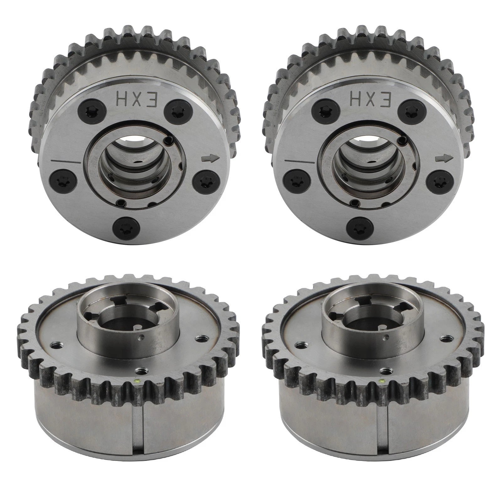 Set of 4 VVT Cam Phaser Gear for Dodge Chrysler Jeep Ram 3.6L V6 (2011–2023) 5184370AH