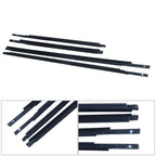 Set of 4 Weatherstrip Window Moulding Trim Seals for Toyota Yaris (2007–2016)
