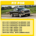Chrome Tailgate Handle for Chevy Silverado GMC Sierra 1500 2500 (2014–2015)