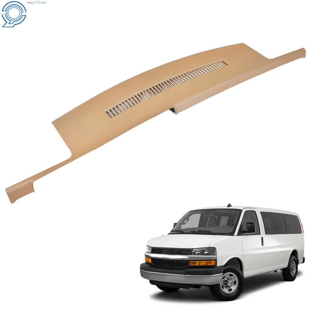 Dash Cover Overlay for Chevy GMC C1500 K1500 (1988–1994) Beige