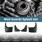 Set of 4 Mud Flaps Splash Guards for Toyota RAV4 XA10 (1995–2000)