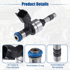 6X Fuel Injector Nozzle 12629927 for Chevrolet Equinox LT LTZ (2010–2011)