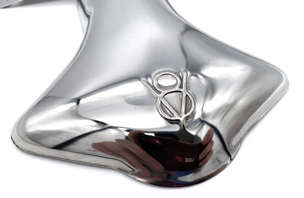 Universal Custom Exhaust Tailpipe Deflector Shield Stainless for Ford V8 (2015–2023)