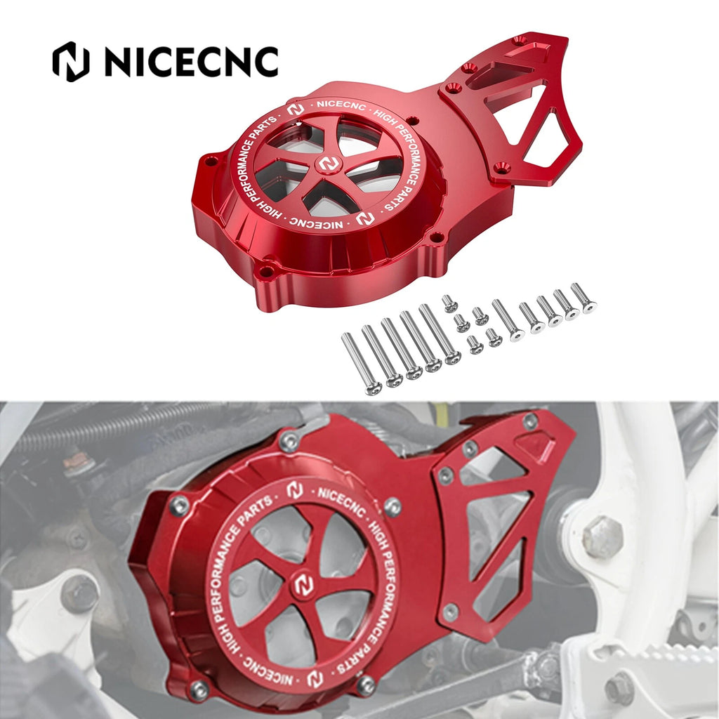 Aluminum Crankcase Stator Cover Guard for Yamaha Blaster (200) Red