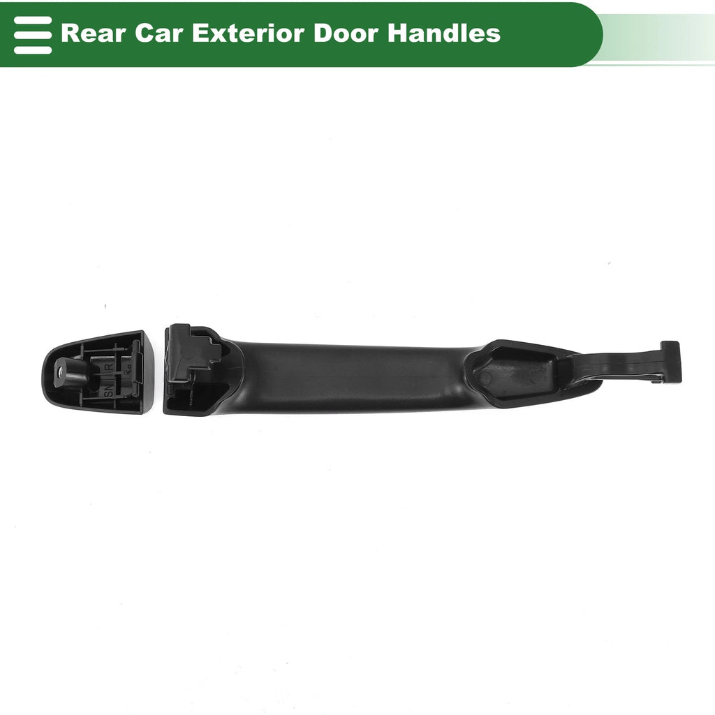 Rear Door Handle No. 6922708030 for Toyota Sienna (2004–2010) Black