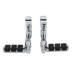 Engine Guard Foot Pegs Mounts 1 1/4 Chrome for Harley Honda Suzuki
