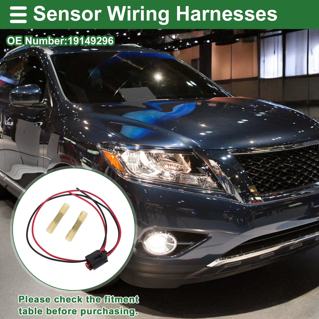 2X Pin Sensor Wiring Harnesses for Cadillac Escalade (2007–2012) No.19149296