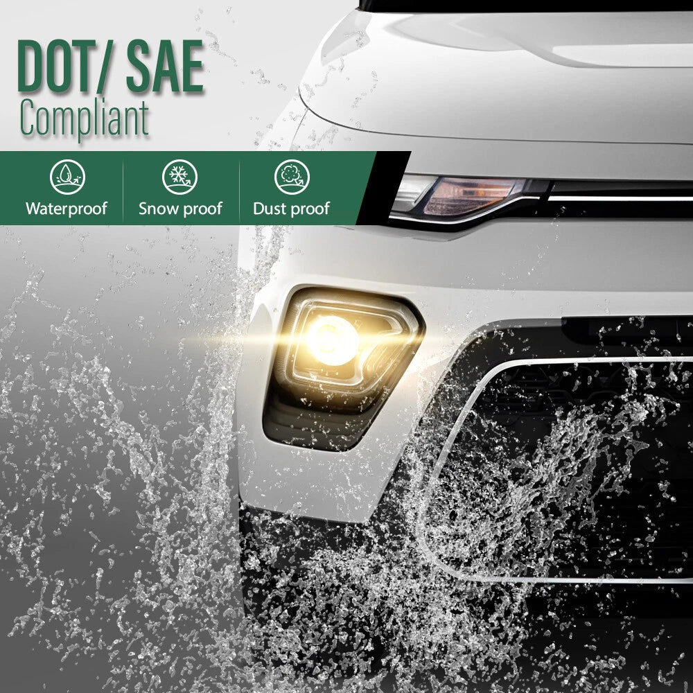 Right Halogen Projector Headlight for Kia Soul (2020–2022)