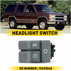 Rocker Switch for Chevy GMC Pickup Truck (1992–1994) - Gray