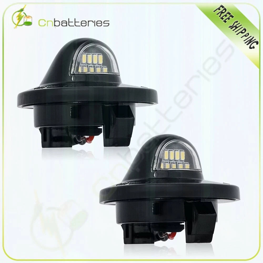 Pair LED License Plate Light Lamp Assembly for Ford Excursion Ranger (2000–2005)