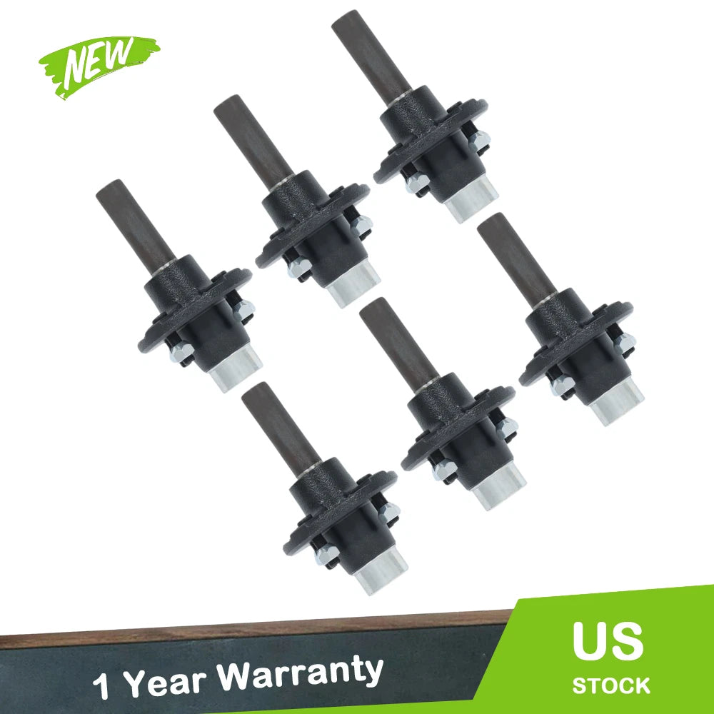 6PCS Trailer Axle Kit for 4 on 4" Bolt Idler (Year Range Not Specified)