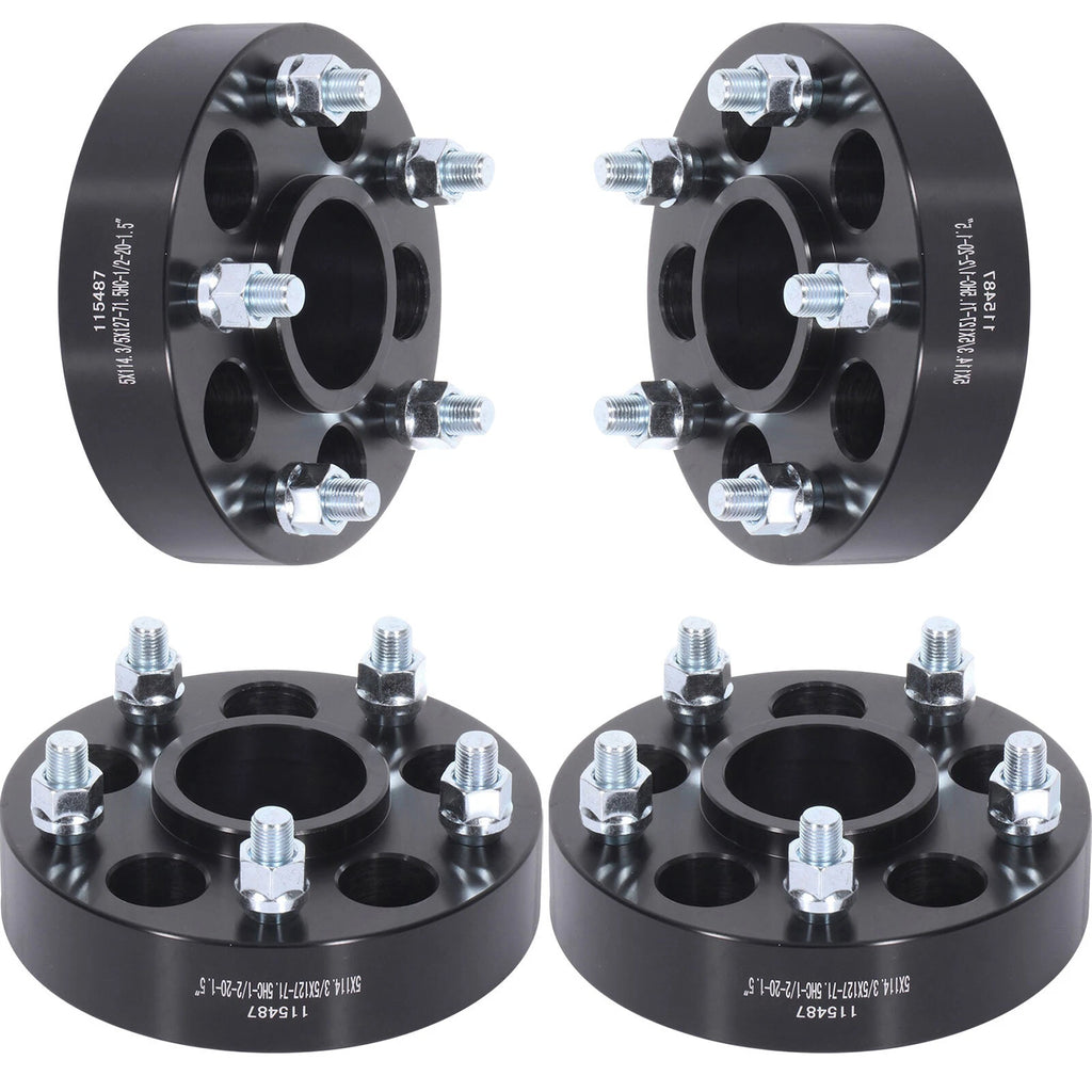 Set of 4 Wheel Spacers 1.5" 5x4.5 to 5x5 for Jeep Liberty Wrangler