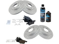 Brake Pad and Rotor Kit for Mazda 3 (2006–2013) YP488ZT