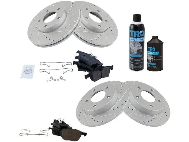 Brake Pad and Rotor Kit for Mazda 3 (2006–2013) YP488ZT