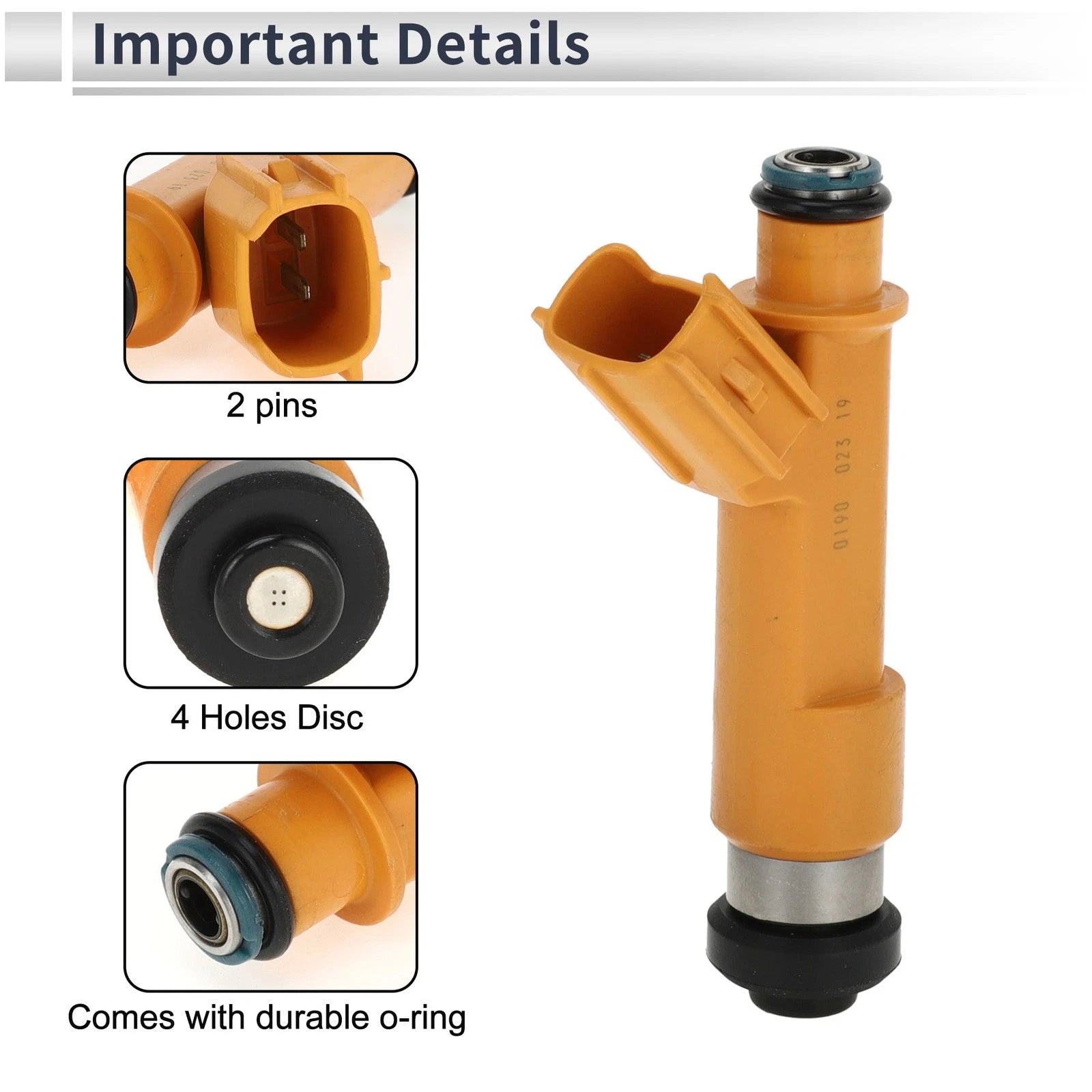 Fuel Injector No. 23250-BZ010 for Toyota Avanza 1.5L (2007–2015)