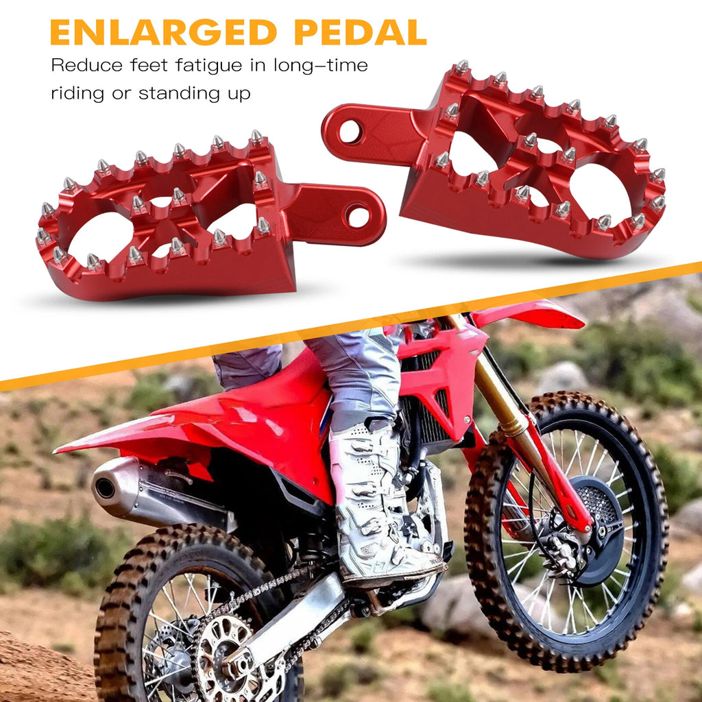 Foot Pegs for Honda CR80R/80RB (1996–2002), CR85R/CR85RB (2003–2007)