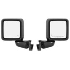 Pair Power Heated Mirrors for Jeep Gladiator Wrangler JL (2018-2023)
