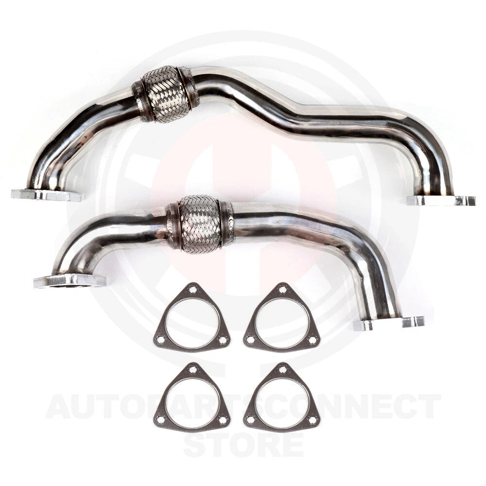 Exhaust Pipe for Ford F-250 F-350 F-450 6.4L (2008–2010) Polished Up