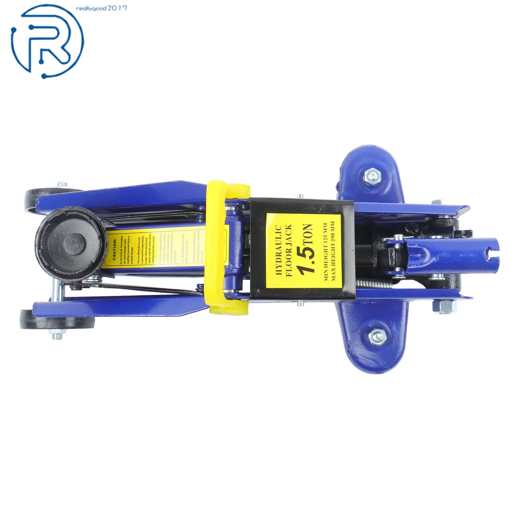 1.5T Hydraulic Floor Jack for Car Lift Portable Trolley (3000Lbs)