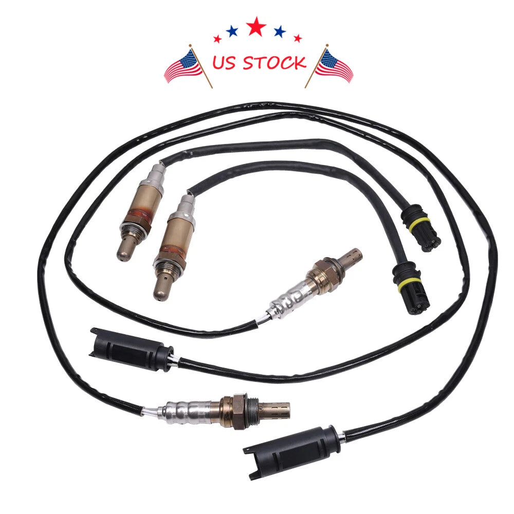 Set of 4 O2 Oxygen Sensors for BMW 323i 325i 328i 330i 525i X3 X5 (2000–2006)