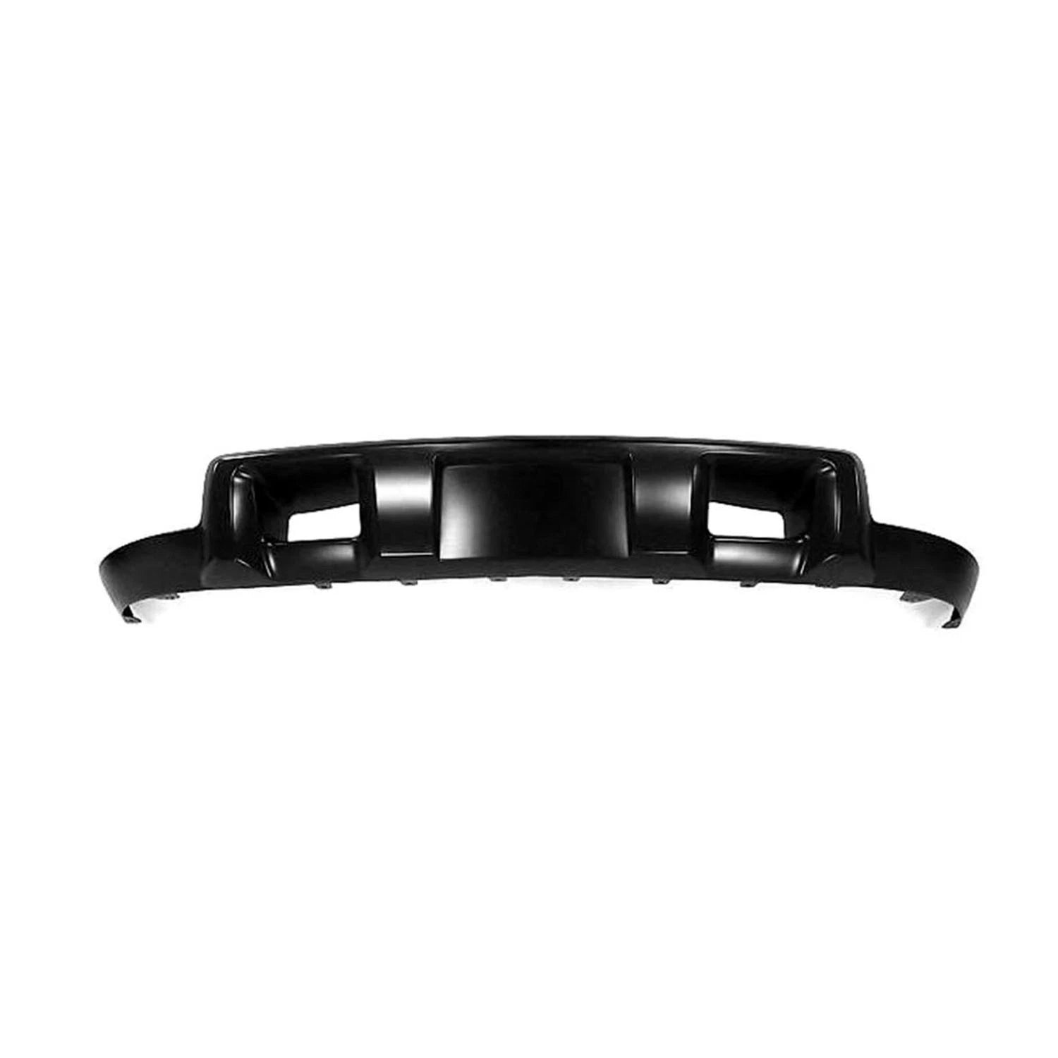Replacement Black Smooth/Primed/Ready to Paint Front Lower Bumper Air Deflector