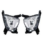 Set of 4 Fog Light Bezels for Kia Sorento (2016–2018)